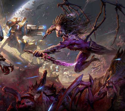 Starcraft Mobile Horizontal wallpaper or background