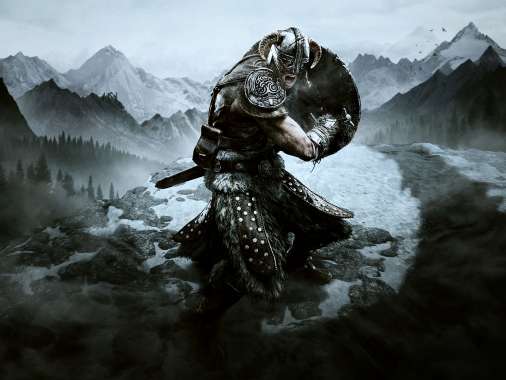 The Elder Scrolls 5: Skyrim Mobile Horizontal wallpaper or background