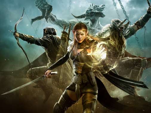 The Elder Scrolls Online: Tamriel Unlimited Mobile Horizontal wallpaper or background