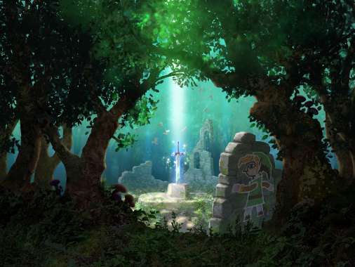 The Legend of Zelda: A Link Between Worlds Mobile Horizontal wallpaper or background