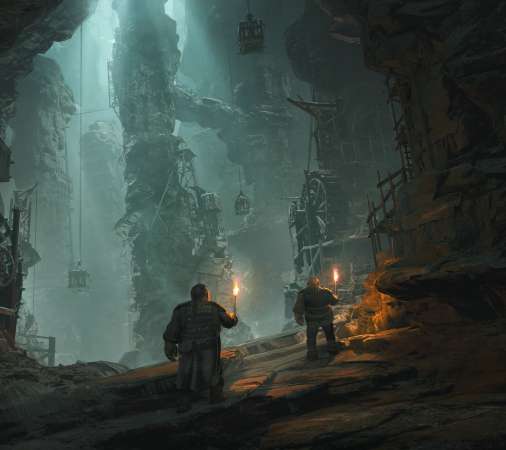 The Lord of the Rings: Return to Moria Mobile Horizontal wallpaper or background