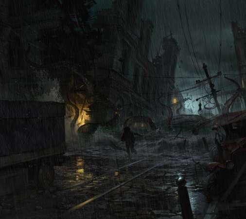 The Sinking City Mobile Horizontal wallpaper or background