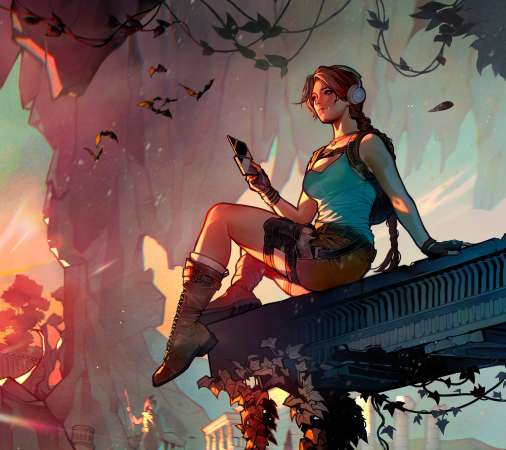 Tomb Raider 30th Anniversary Mobile Horizontal wallpaper or background
