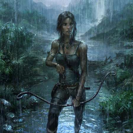 Tomb Raider fan art Mobile Horizontal wallpaper or background