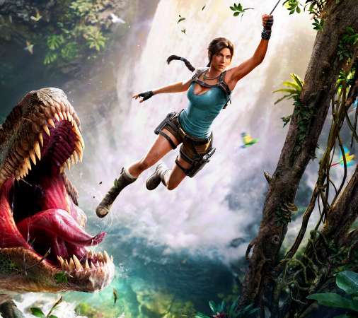 Tomb Raider: Legacy of Atlantis Mobile Horizontal wallpaper or background