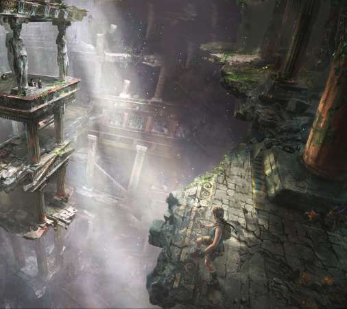 Tomb Raider: Legacy of Atlantis Mobile Horizontal wallpaper or background