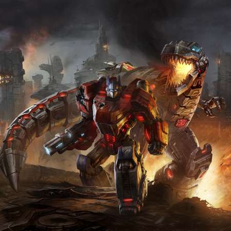 Transformers: Fall of Cybertron Mobile Horizontal wallpaper or background