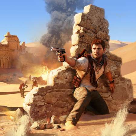 Uncharted 3: Drake's Deception Mobile Horizontal wallpaper or background