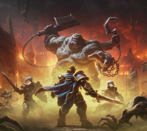 Warcraft 3 Reforged: Forsaken Kingdom Mobile Horizontal wallpaper or background