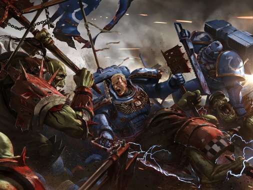 Warhammer 40,000 Mobile Horizontal wallpaper or background