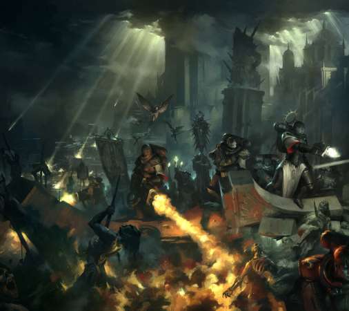 Warhammer 40,000 Mobile Horizontal wallpaper or background