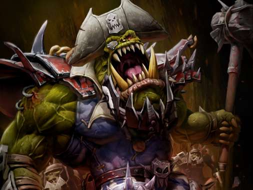 Warhammer 40,000: Dawn of War 2 - Retribution Mobile Horizontal wallpaper or background