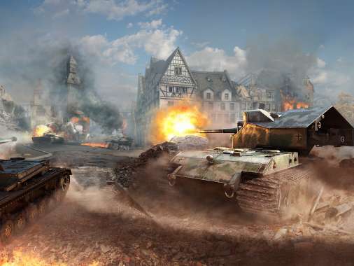 World of Tanks Mobile Horizontal wallpaper or background