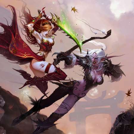 World of Warcraft: The Burning Crusade Mobile Horizontal wallpaper or background