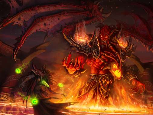 World of Warcraft: The Burning Crusade Mobile Horizontal wallpaper or background