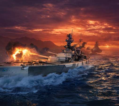 World of Warships Mobile Horizontal wallpaper or background