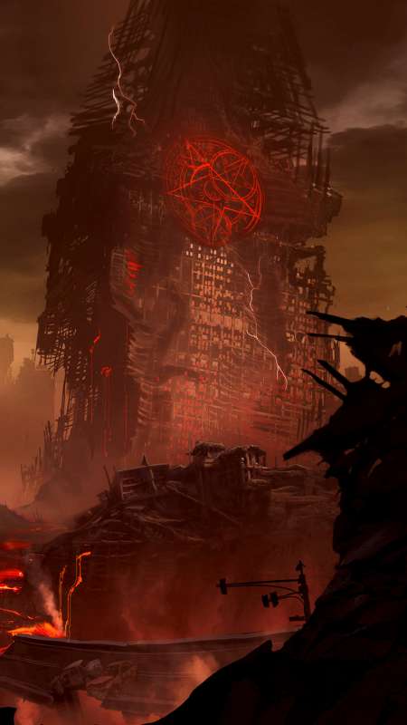 Doom Eternal Iphone 11 Wallpaper Wallpapershit
