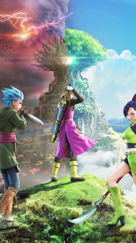 Dragon Quest 11 Iphone Wallpaper Wallpapershit
