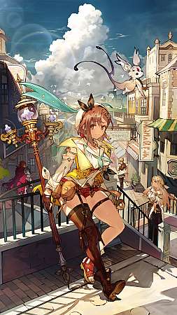 Atelier Ryza 2: Lost Legends & the Secret Fairy Mobile Vertical wallpaper or background