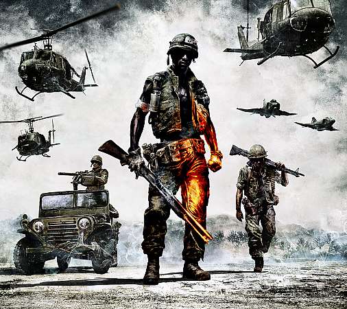 Battlefield: Bad Company 2 Vietnam Mobile Horizontal wallpaper or background