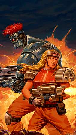 Blazing Chrome Mobile Vertical wallpaper or background