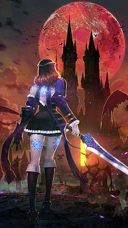 Bloodstained: Ritual of the Night Mobile Vertical wallpaper or background