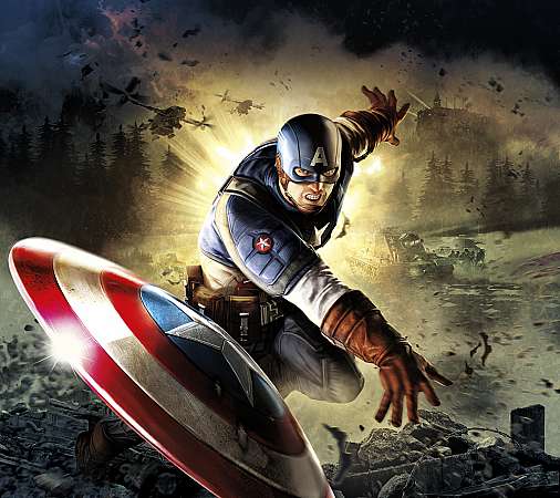 Captain America: Super Soldier Mobile Horizontal wallpaper or background