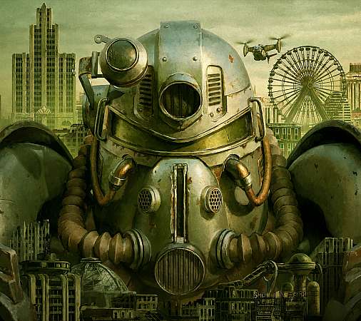 Fallout 76: Atlantic City Boardwalk Paradise Mobile Horizontal wallpaper or background