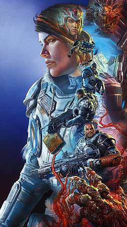 Gears 5 Mobile Vertical wallpaper or background