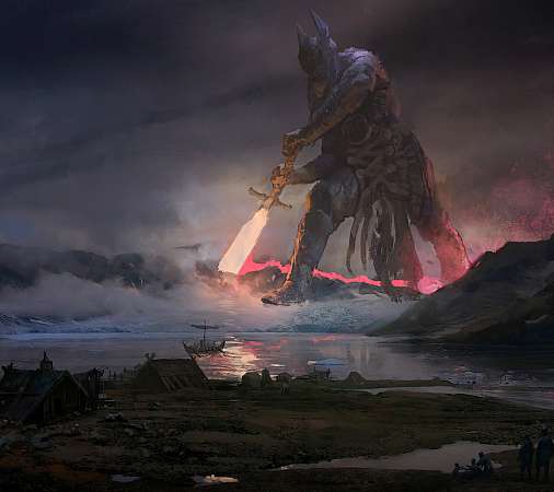 God of War: Ragnarok Mobile Horizontal wallpaper or background