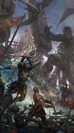 God of War: Ragnarok Mobile Vertical wallpaper or background