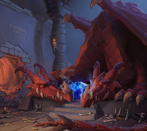 Hearthstone: Heroes of Warcraft - Kobolds & Catacombs Mobile Horizontal wallpaper or background
