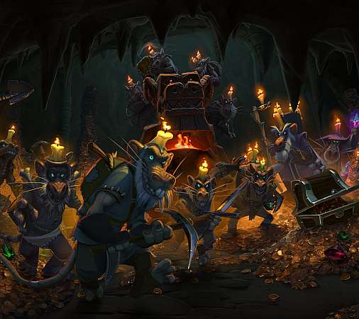 Hearthstone: Heroes of Warcraft - Kobolds & Catacombs Mobile Horizontal wallpaper or background