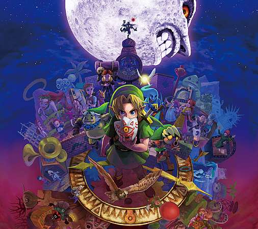 Legend of Zelda: Majora's Mask Mobile Horizontal wallpaper or background