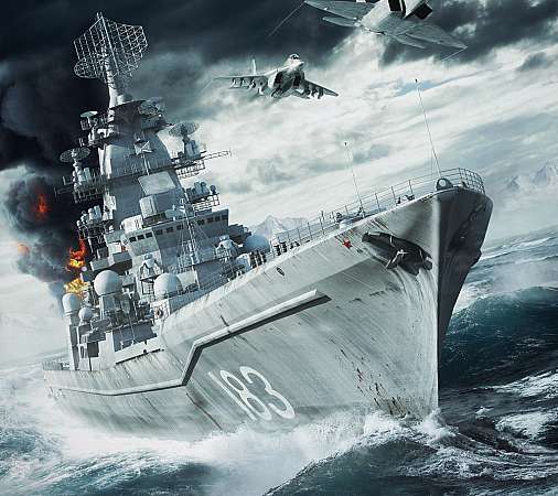 Naval War: Arctic Circle Mobile Horizontal wallpaper or background