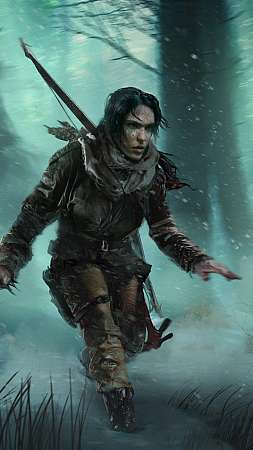 Rise of the Tomb Raider: Baba Yaga - The Temple of the Witch Mobile Vertical wallpaper or background