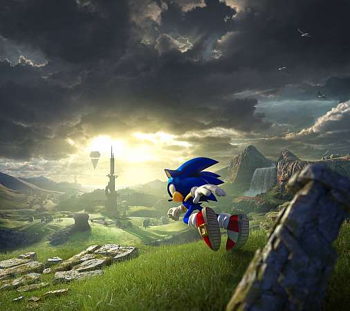 Sonic Frontiers Mobile Horizontal wallpaper or background