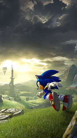 Sonic Frontiers Mobile Vertical wallpaper or background