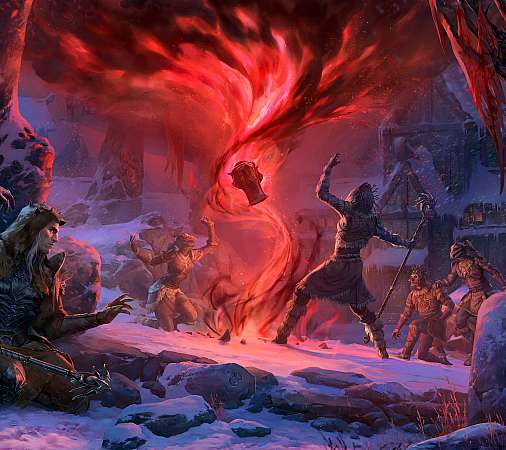 The Elder Scrolls Online: Harrowstorm Mobile Horizontal wallpaper or background