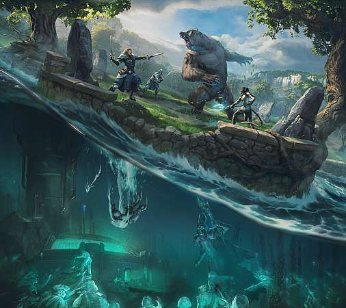 The Elder Scrolls Online: Lost Depths Mobile Horizontal wallpaper or background