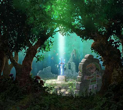 The Legend of Zelda: A Link Between Worlds Mobile Horizontal wallpaper or background