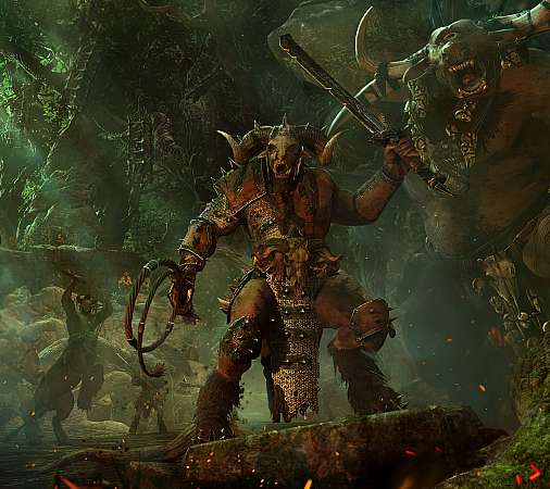Total War: Warhammer - Call of the Beastmen Mobile Horizontal wallpaper or background