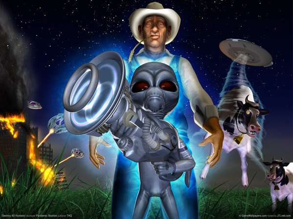 Destroy All Humans! wallpaper or background