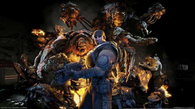 Gears of War 3 wallpaper or background