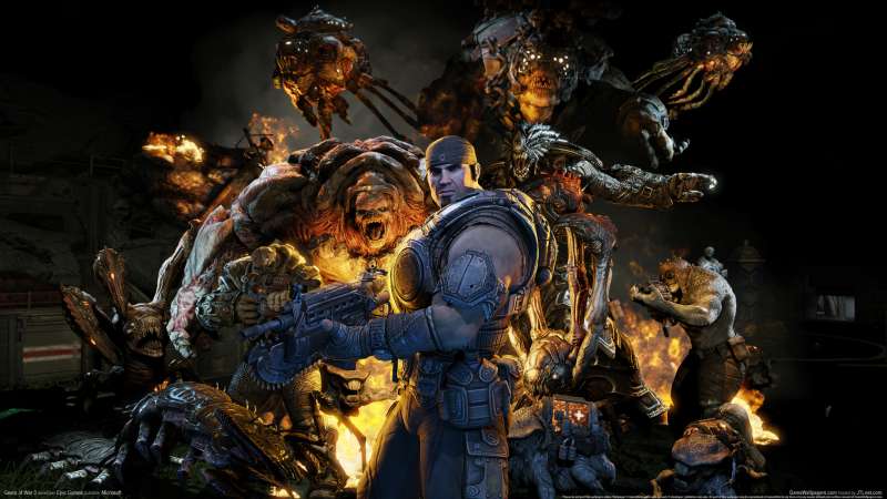 Gears of War 3 wallpaper or background