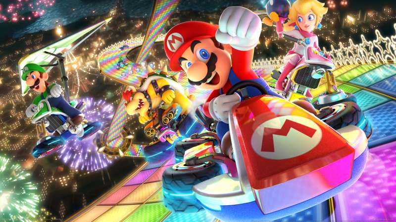 Mario Kart 8 Deluxe wallpaper or background