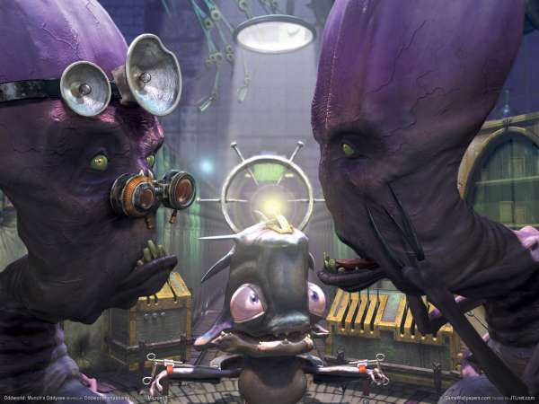 Munch's Oddysee wallpaper or background