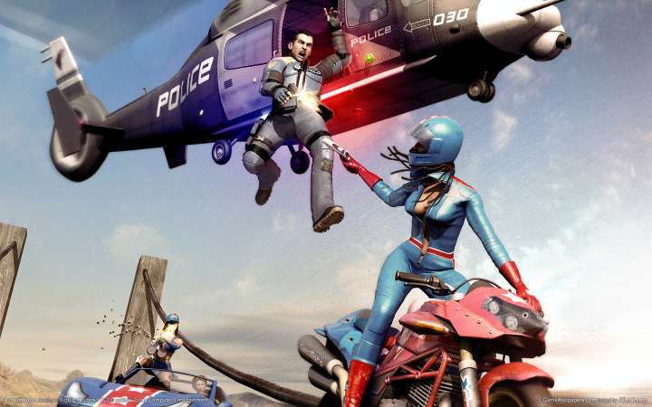 Pursuit Force wallpaper or background