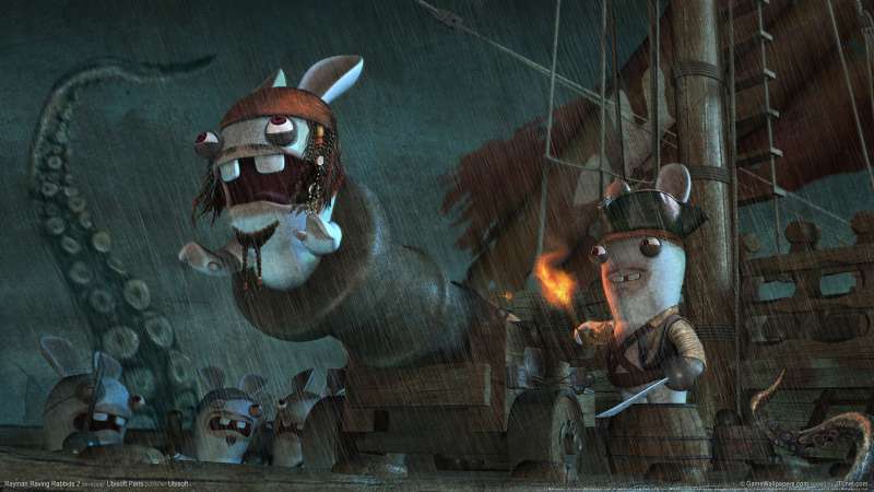 Rayman Raving Rabbids 2 wallpaper or background