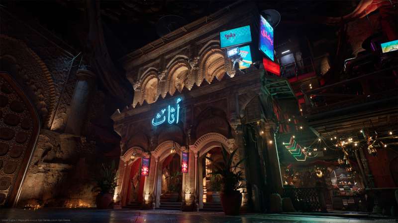 Unreal Engine 5 MegaLights wallpaper or background